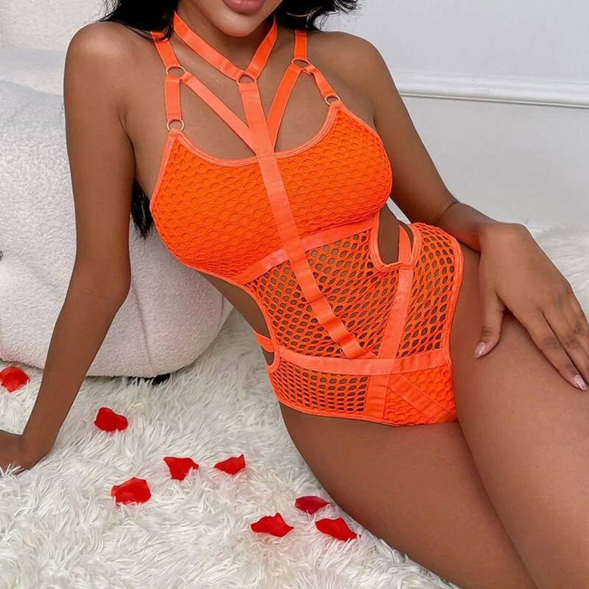 Gothic Fishnet Bodysuits - Women’s Clothing & Accessories - 73