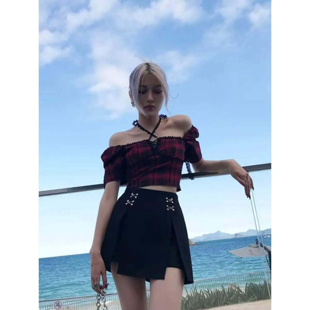 Gothic Harajuku Crop T-shirts - T-Shirts - 4