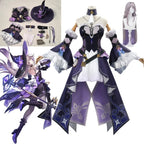 Gothic Herta Cosplay Dress – Fantasy Witch Lolita Costume Set - All Dresses - Sets - 1