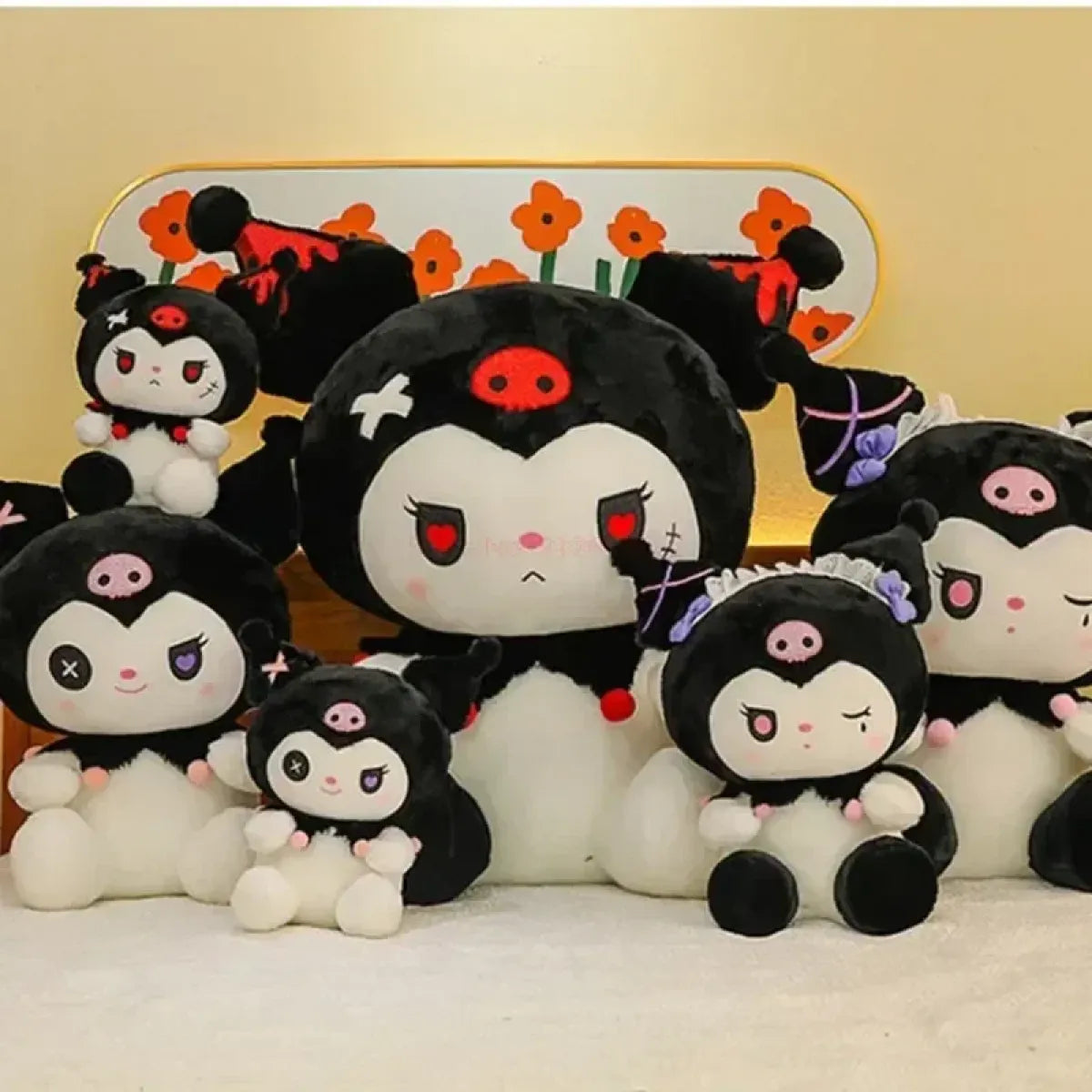Gothic Kuromi Jumbo Plush Toy - Sanrio - Plushie - 6