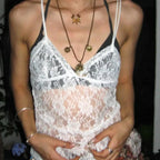 Gothic Lace Corset Tank Top - Tops - Tops - 8