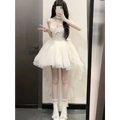 Ruffled Bow Gothic Lolita Princess JSK Dress - All Dresses - Lolita Dress - 5