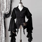 Gothic Lolita Flare Sleeve Victorian Blouse - Women’s Clothing & Accessories - Blouse - 6
