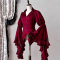Gothic Lolita Flare Sleeve Victorian Blouse - Women’s Clothing & Accessories - Blouse - 5