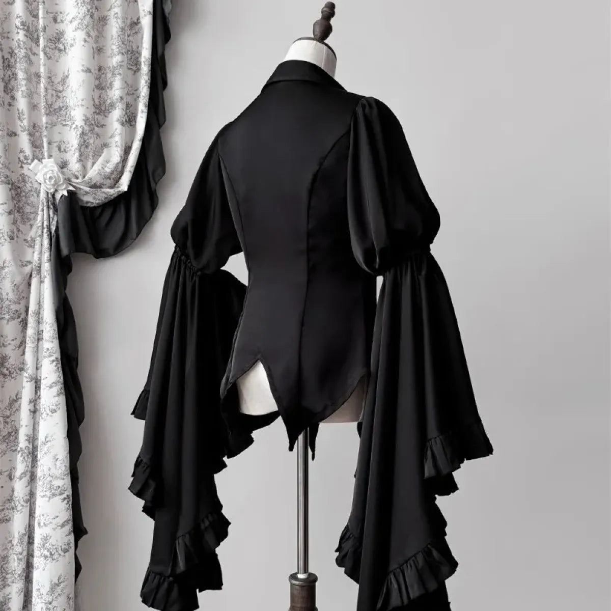 Gothic Lolita Flare Sleeve Victorian Blouse - Women’s Clothing & Accessories - Blouse - 4