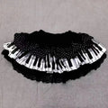 Piano Skirt – Gothic Lolita Polka Dot Lace - Bottoms - Skirts - 7