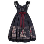 Gothic Lolita Print Dress - All Dresses - Dress - 12