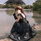 Gothic Lolita Print Dress - All Dresses - Dress - 3