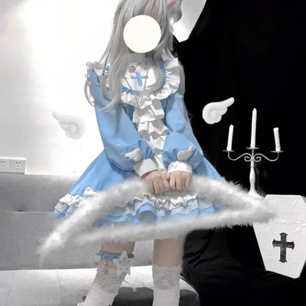 Gothic Lolita Ruffle Dress - All Dresses - Dresses - 10