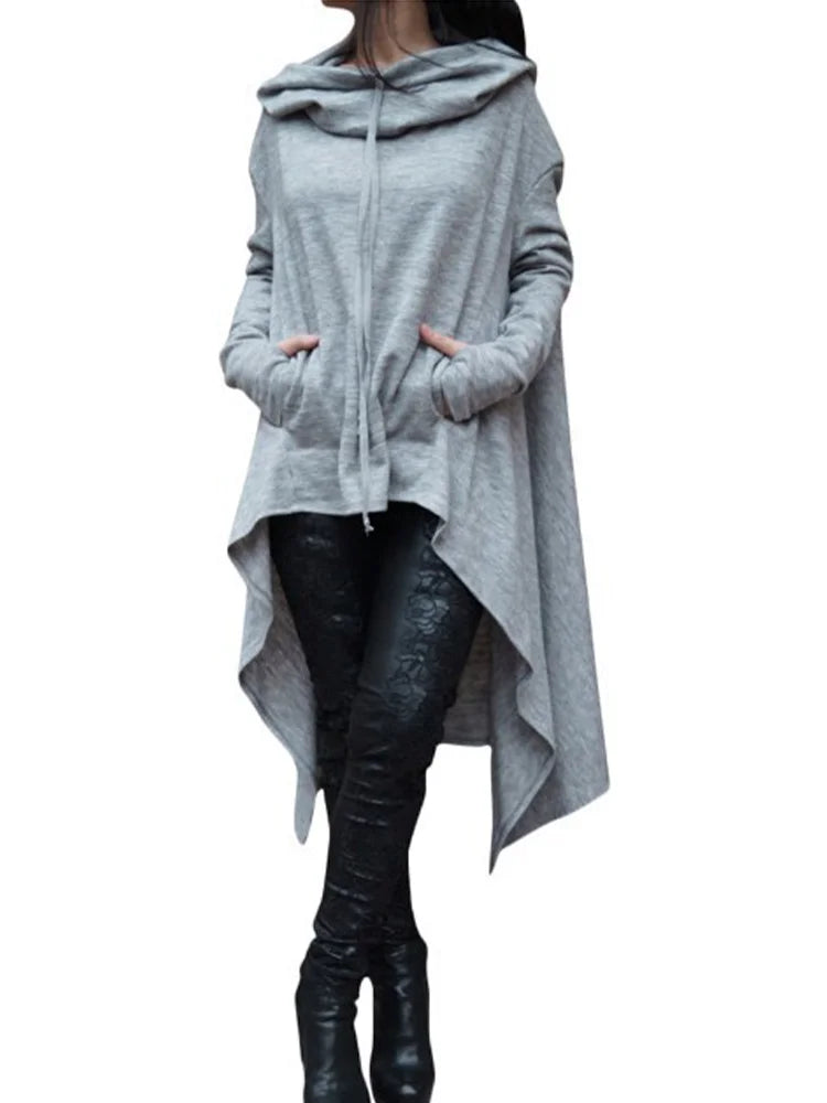 Gothic Oversized Hoodie - Hoodies & Sweatshirts - Shirts & Tops - 4 - 2024