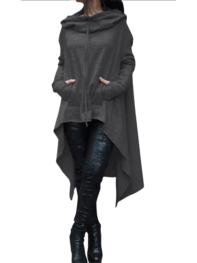 Gothic Oversized Hoodie - Black / S / CN - Hoodies & Sweatshirts - Shirts & Tops - 5 - 2024