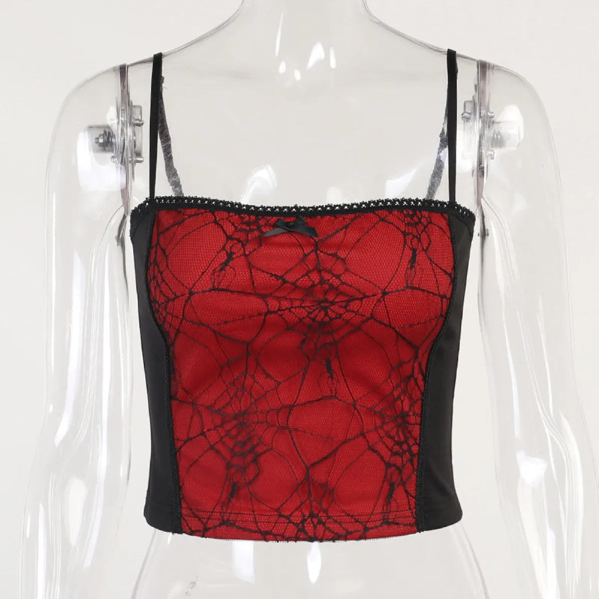 Gothic Spider Lace Cami Top - Tops & Tees - Tops - 5