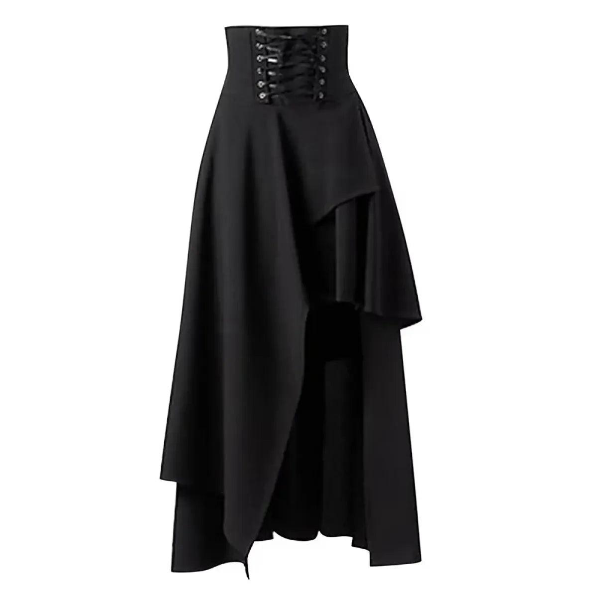 Gothic Steampunk Bustle Skirt – Victorian Corset Punk Style - Bottoms - Skirts - 9