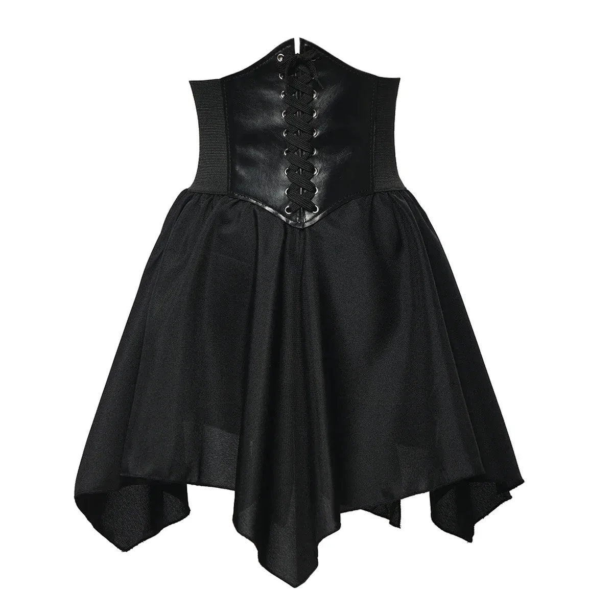 Gothic Steampunk Bustle Skirt – Victorian Corset Punk Style - Bottoms - Skirts - 8