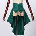 Gothic Steampunk Bustle Skirt – Victorian Corset Punk Style - Bottoms - Skirts - 11