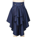 Gothic Steampunk Bustle Skirt – Victorian Corset Punk Style - Bottoms - Skirts - 13