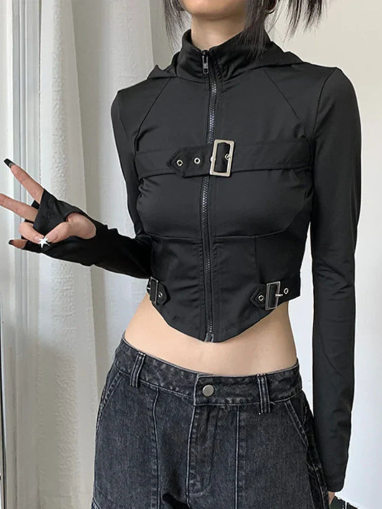 Gothic Techwear Long Sleeve T-Shirt - T-Shirts - Shirts & Tops - 3 - 2024