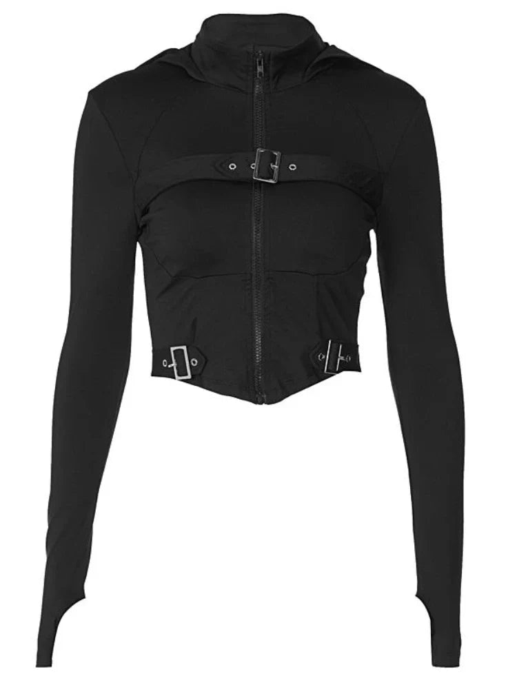 Gothic Techwear Long Sleeve T-Shirt - T-Shirts - Shirts & Tops - 6 - 2024