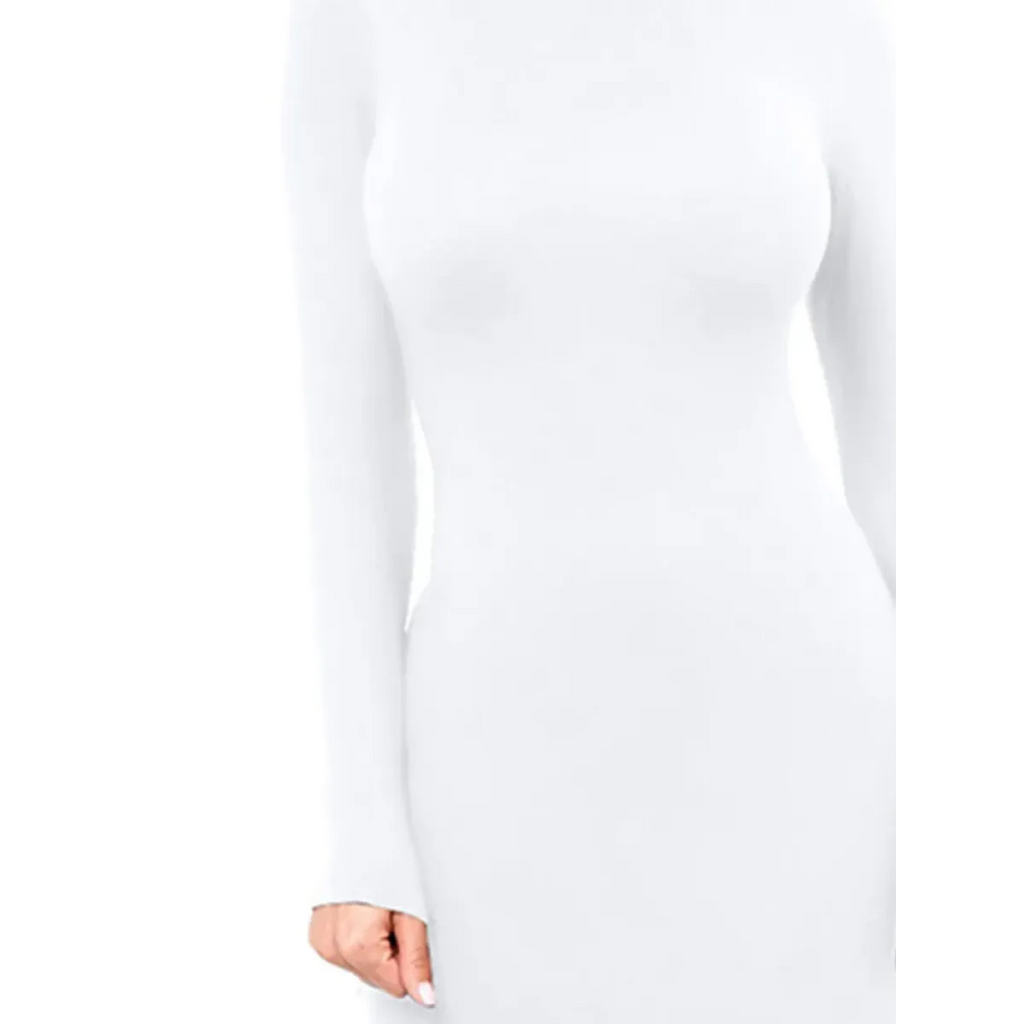 Gothic Turtleneck Bodycon Dress - All Dresses - bodycon - 10