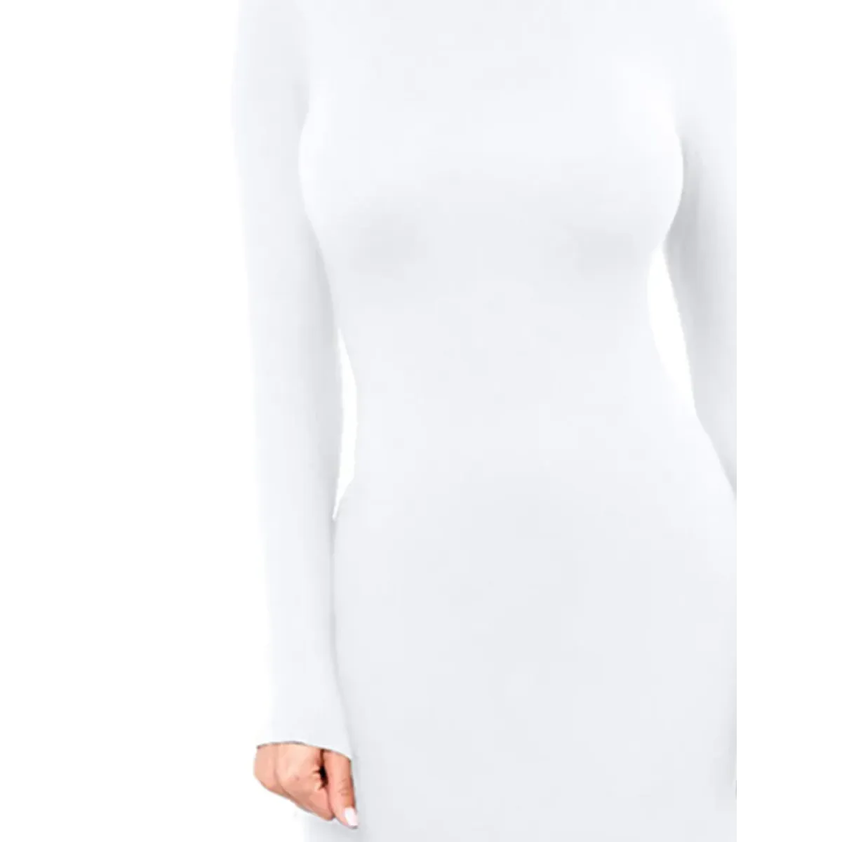 Gothic Turtleneck Bodycon Dress - All Dresses - bodycon - 10
