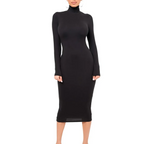 Gothic Turtleneck Bodycon Dress - All Dresses - bodycon - 13