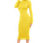 Gothic Turtleneck Bodycon Dress - All Dresses - bodycon - 14