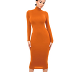 Gothic Turtleneck Bodycon Dress - All Dresses - bodycon - 8
