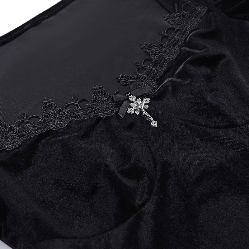 Gothic Velvet Dress - All Dresses - Dresses - 12 - 2024