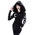 Women’s Gothic Zipper Hoodie - Women’s Clothing & Accessories - 15