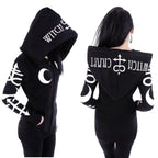 Women’s Gothic Zipper Hoodie - Women’s Clothing & Accessories - 7