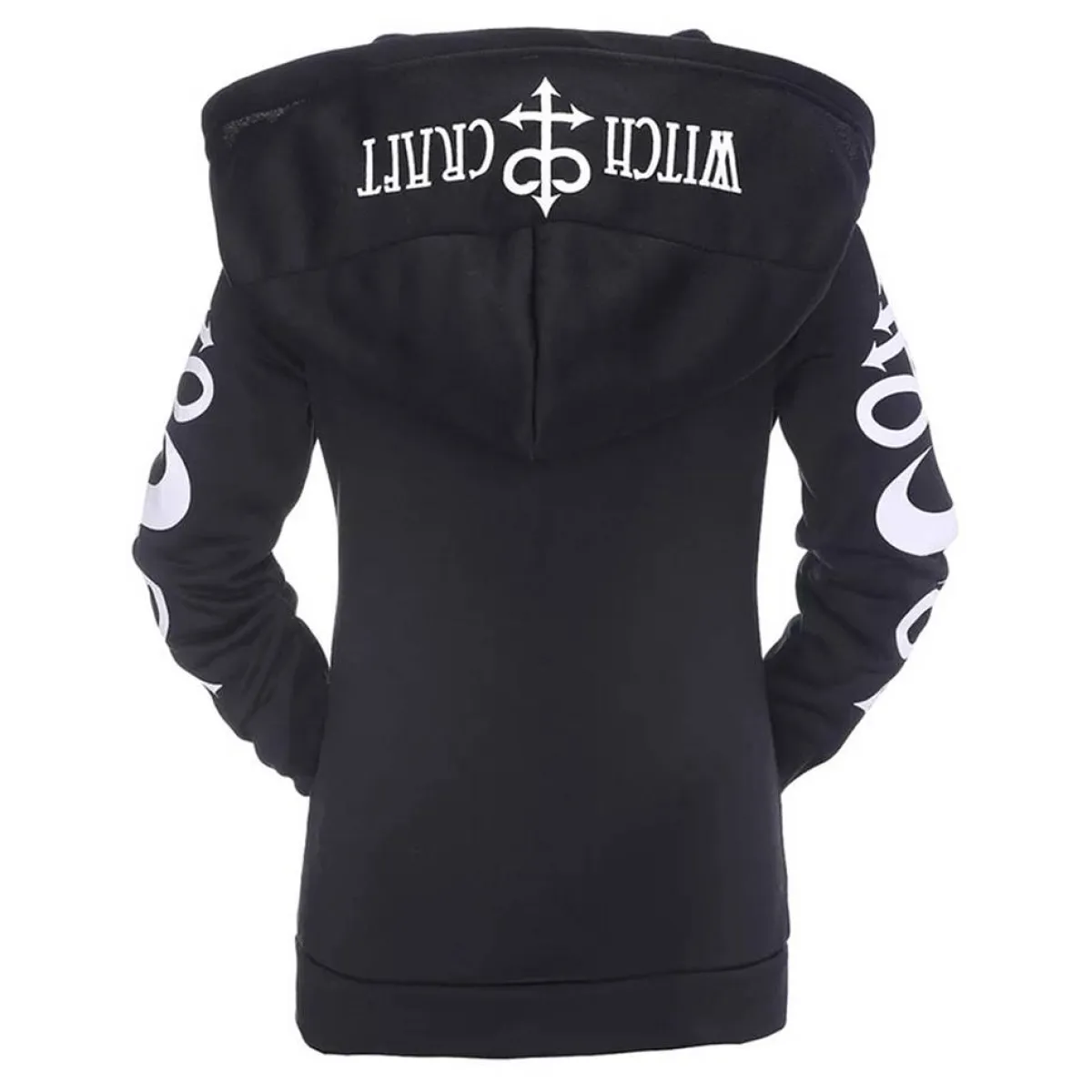 Women’s Gothic Zipper Hoodie - Women’s Clothing & Accessories - 9