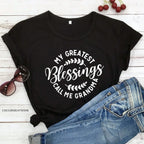 My Greatest Blessings Call Me Grandma T-Shirt - T-Shirts - 3