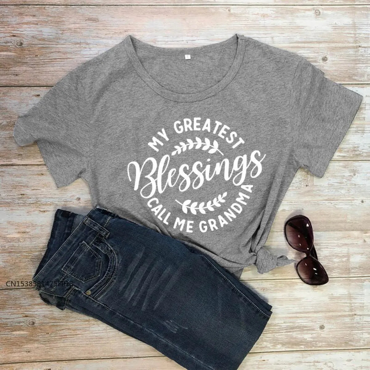 My Greatest Blessings Call Me Grandma T-Shirt - T-Shirts - 11