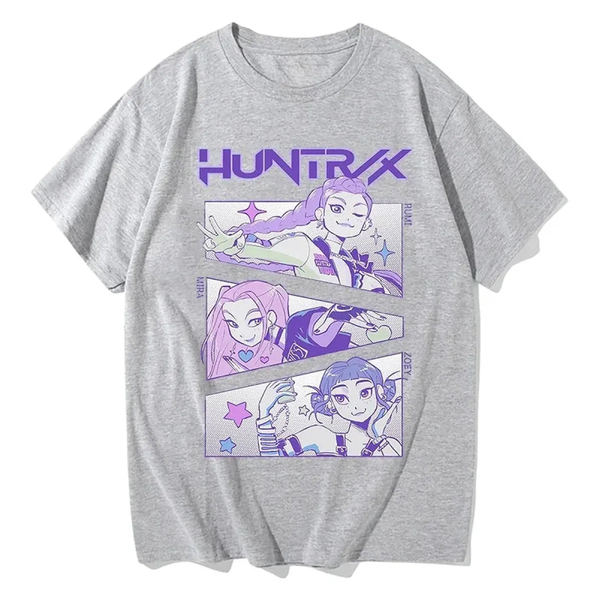 Huntrix Kpop Demon Hunter Graphic Tee - T-Shirts - T-Shirts - 4