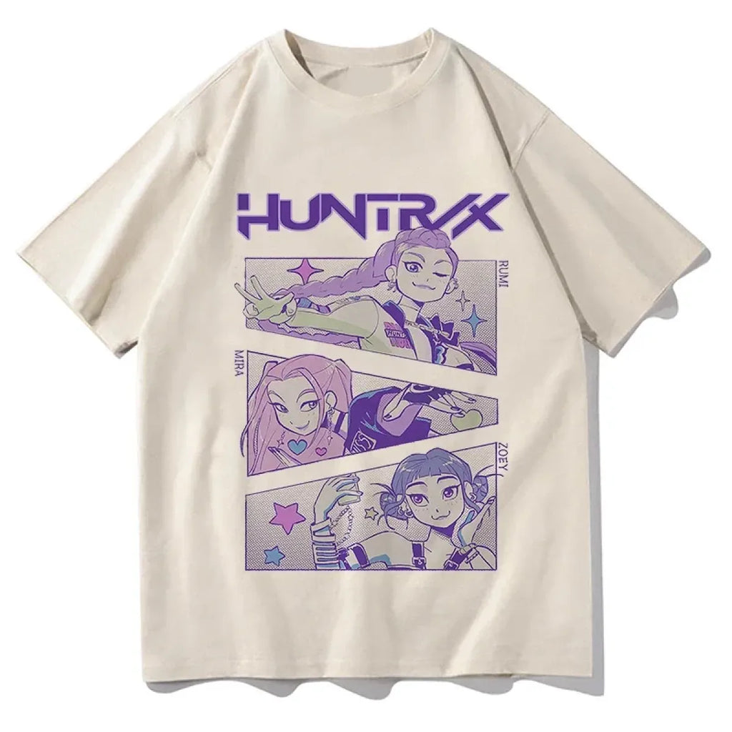 Huntrix Kpop Demon Hunter Graphic Tee - T-Shirts - T-Shirts - 5