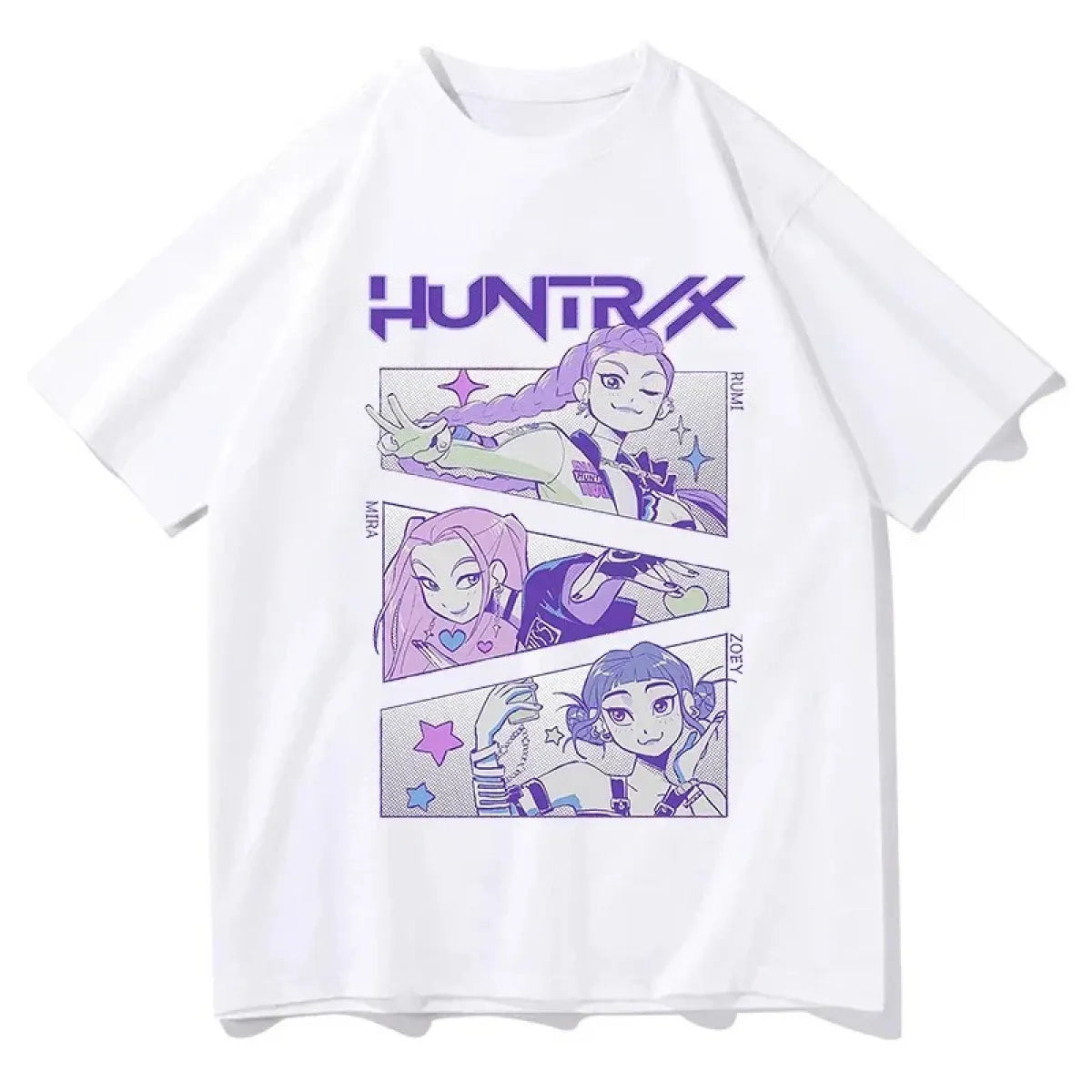 Huntrix Kpop Demon Hunter Graphic Tee - T-Shirts - T-Shirts - 6