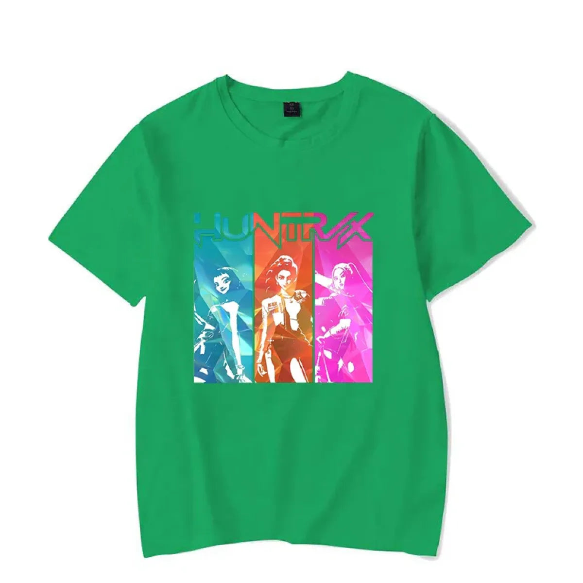 Huntrax Kpop Anime Girl Graphic Tee polyester blend – Kawaii Stop