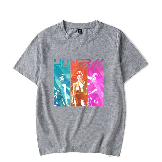 Huntrax Kpop Anime Girl Graphic Tee - T-Shirts - T-Shirt - 2