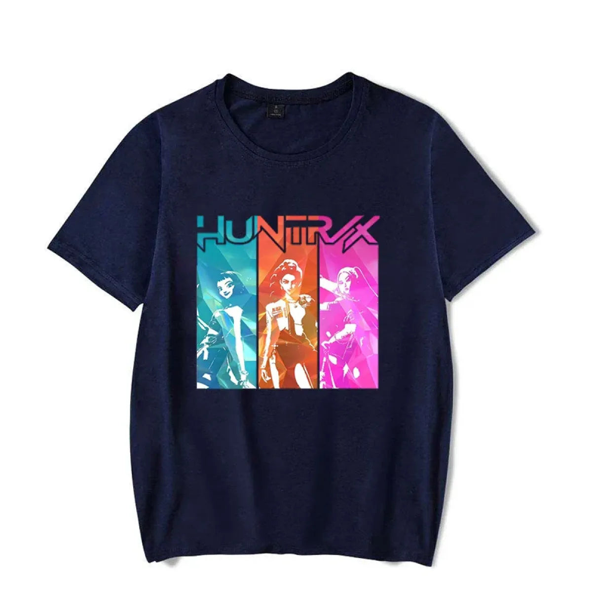 Huntrax Kpop Anime Girl Graphic Tee polyester blend – Kawaii Stop