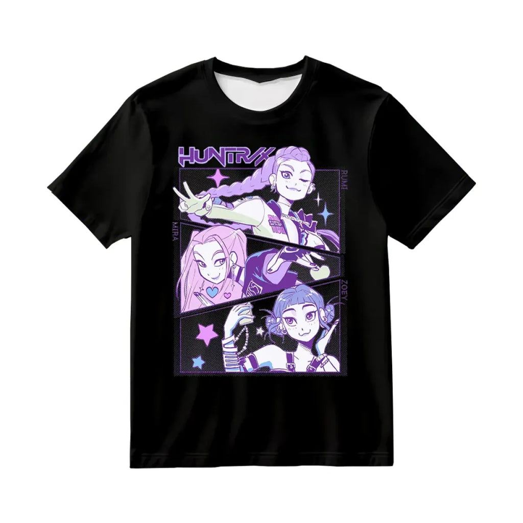 KPop Demon Hunters Harajuku Graphic Tee - T-Shirts - T-Shirt - 10