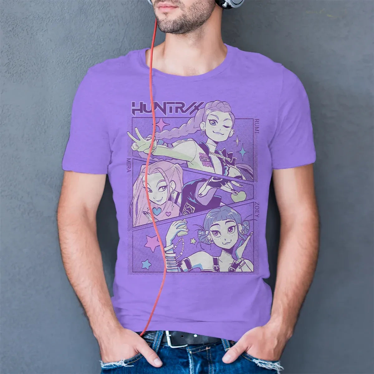 KPop Demon Hunters Harajuku Graphic Tee - T-Shirts - T-Shirt - 4