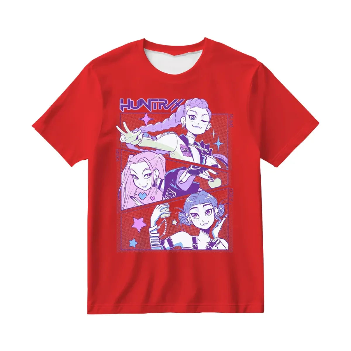 KPop Demon Hunters Harajuku Graphic Tee - T-Shirts - T-Shirt - 7