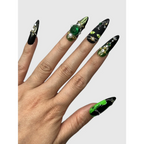 Witch’s Familiar Green Cat Eye Press-On Nails - Best Sellers - Cosmetics - 2
