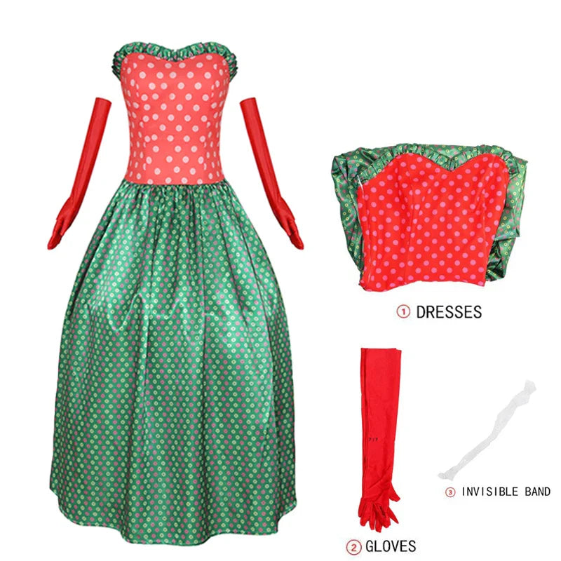 Martha May Whovier Costume – How the Grinch Stole Christmas Dress - S / Dress Only - All Dresses - Dance Dresses