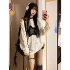 Grunge Star Print Distressed T-Shirt - T-Shirts - 5