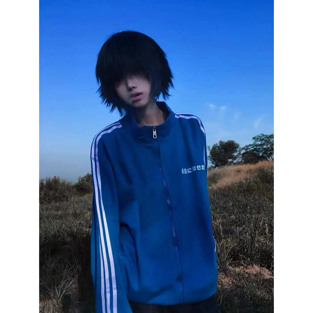 Grunge Streetwear Zipper Hoodie - Women’s Clothing & Accessories - Women’s Hoodies - 10