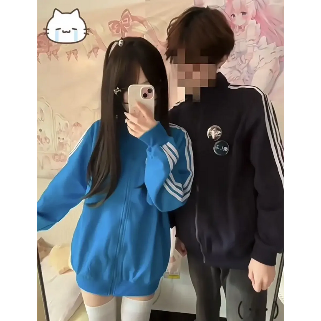 Grunge Streetwear Zipper Hoodie - Women’s Clothing & Accessories - Women’s Hoodies - 17