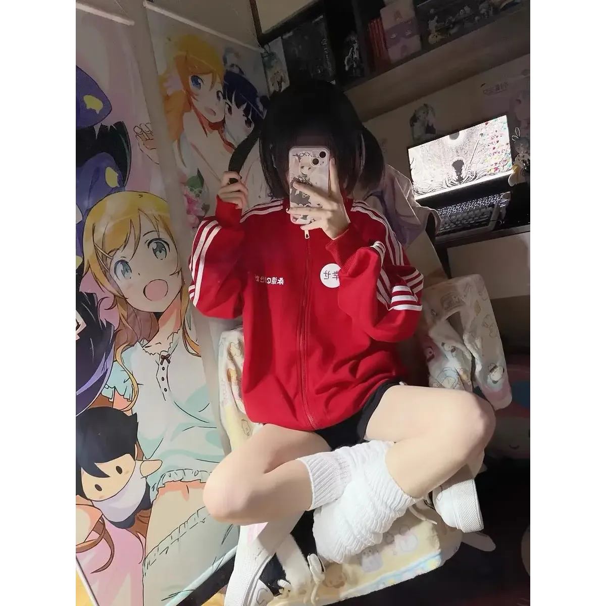 Grunge Streetwear Zipper Hoodie - Women’s Clothing & Accessories - Women’s Hoodies - 21