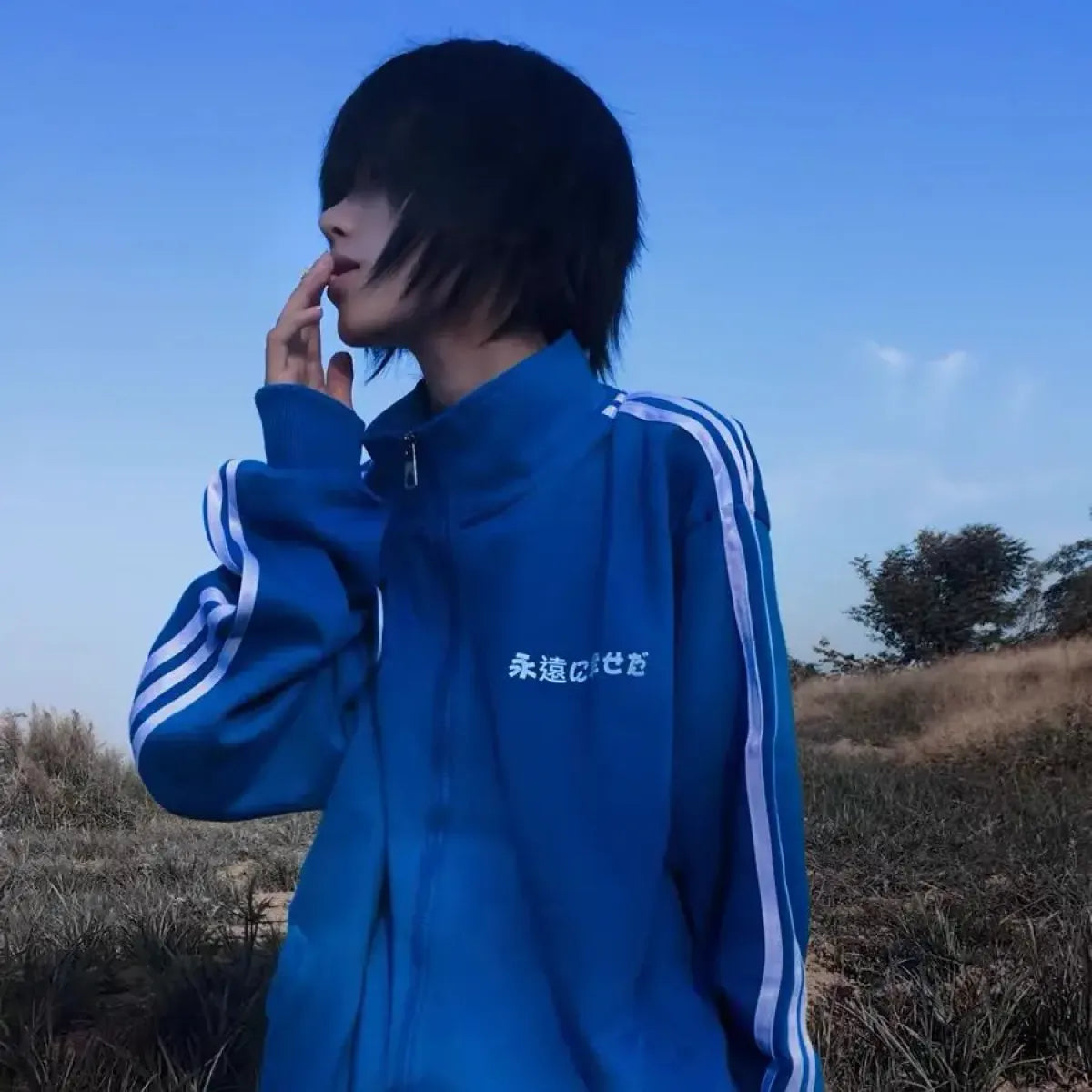 Grunge Streetwear Zipper Hoodie - Women’s Clothing & Accessories - Women’s Hoodies - 23