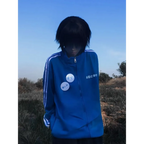 Grunge Streetwear Zipper Hoodie - Women’s Clothing & Accessories - Women’s Hoodies - 9